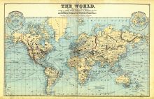 The World Map, Erie County 1880